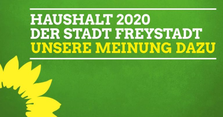 Haushaltsrede zum Haushalt 2020 unserer Fraktionsvorsitzenden Nicole Brock