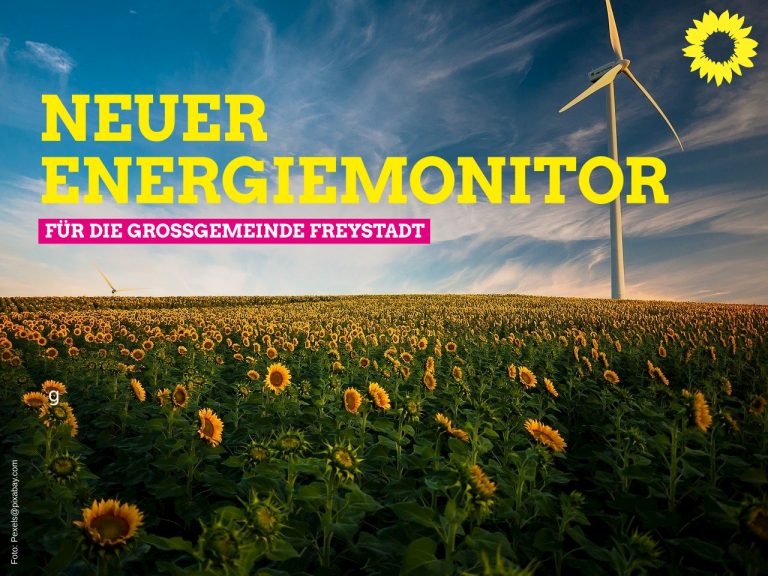 neuer Energiemonitor für die Großgemeinde Freystadt